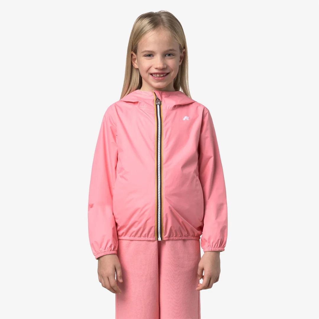 P. LILY PLUS.2 REVERSIBLE<BR/>PINK GERANIUM-YELLOW LIME K61313W C0W K-WAY 