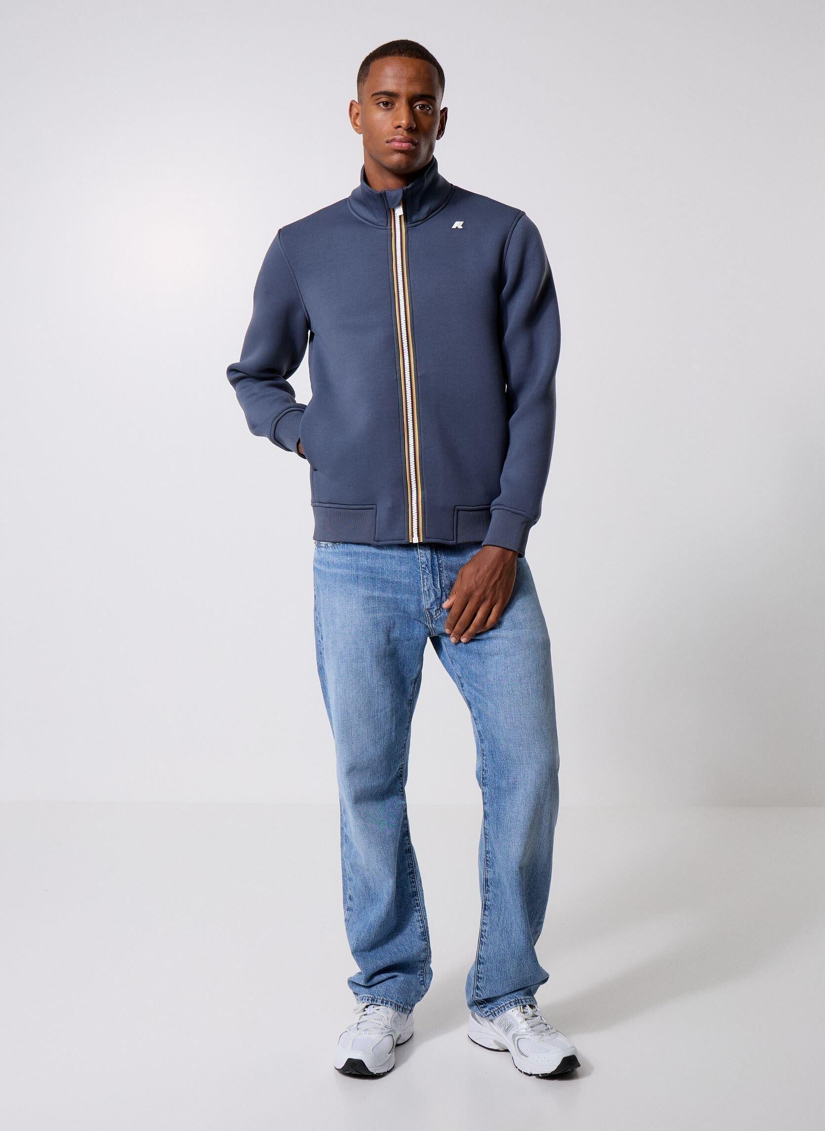 K-WAY<BR/>FELPA FINN SPACER BLUE AIRFORCE K2125LW 550 K-WAY 