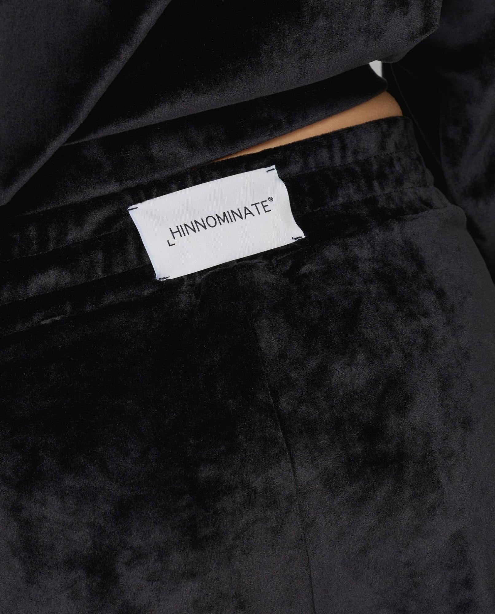 Pantalone In Cinglia Con Pences  Nero HMABW02048-PTTS0100 NE01 HINNOMINATE 