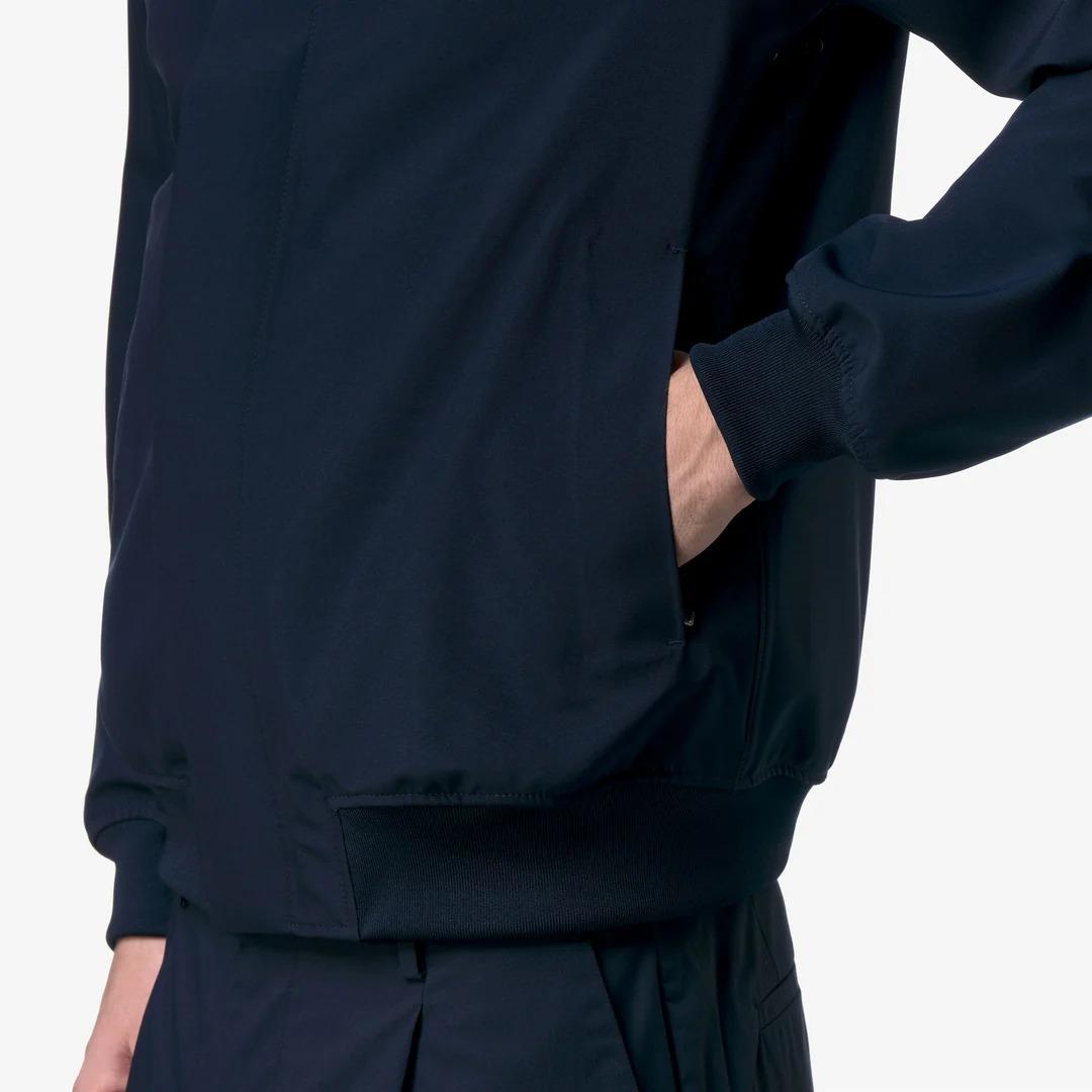 JOACHIM BONDED JERSEY<BR/>BLUE DEPTH K2145MW K89 K-WAY 