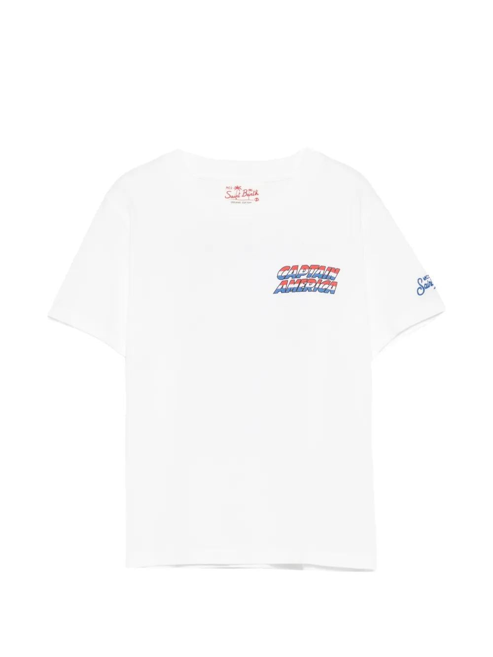 MC2 Saint Barth Kids<BR/>x Marvel Portland Jr graphic-print T-shirt PRL0001 01228L MC2 SAINT BARTH 