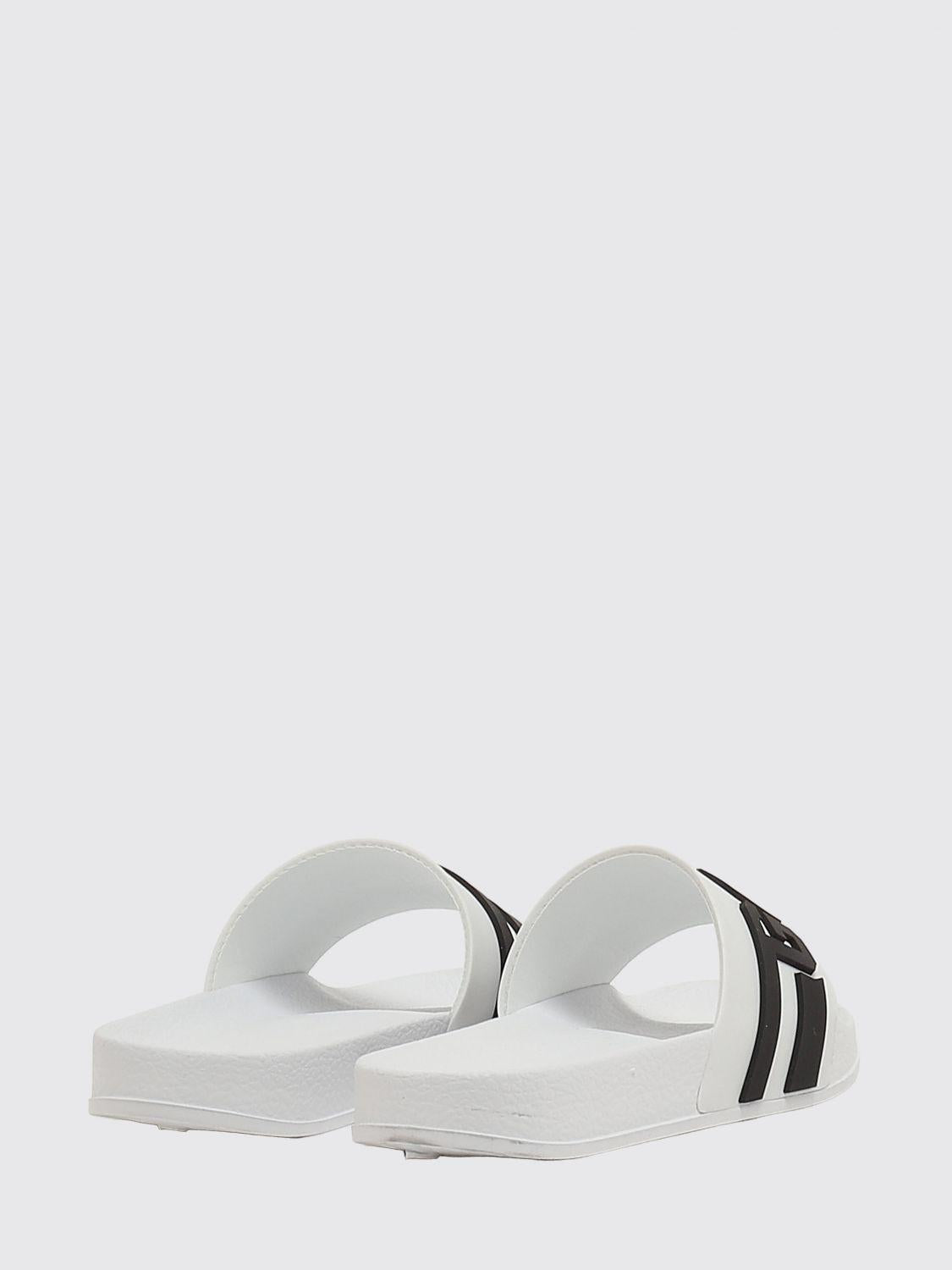 GCDS JUNIOR<BR/>Ciabatta per bambini GCDS Junior GCK110-034-C WHITE/BLACK GCDS 