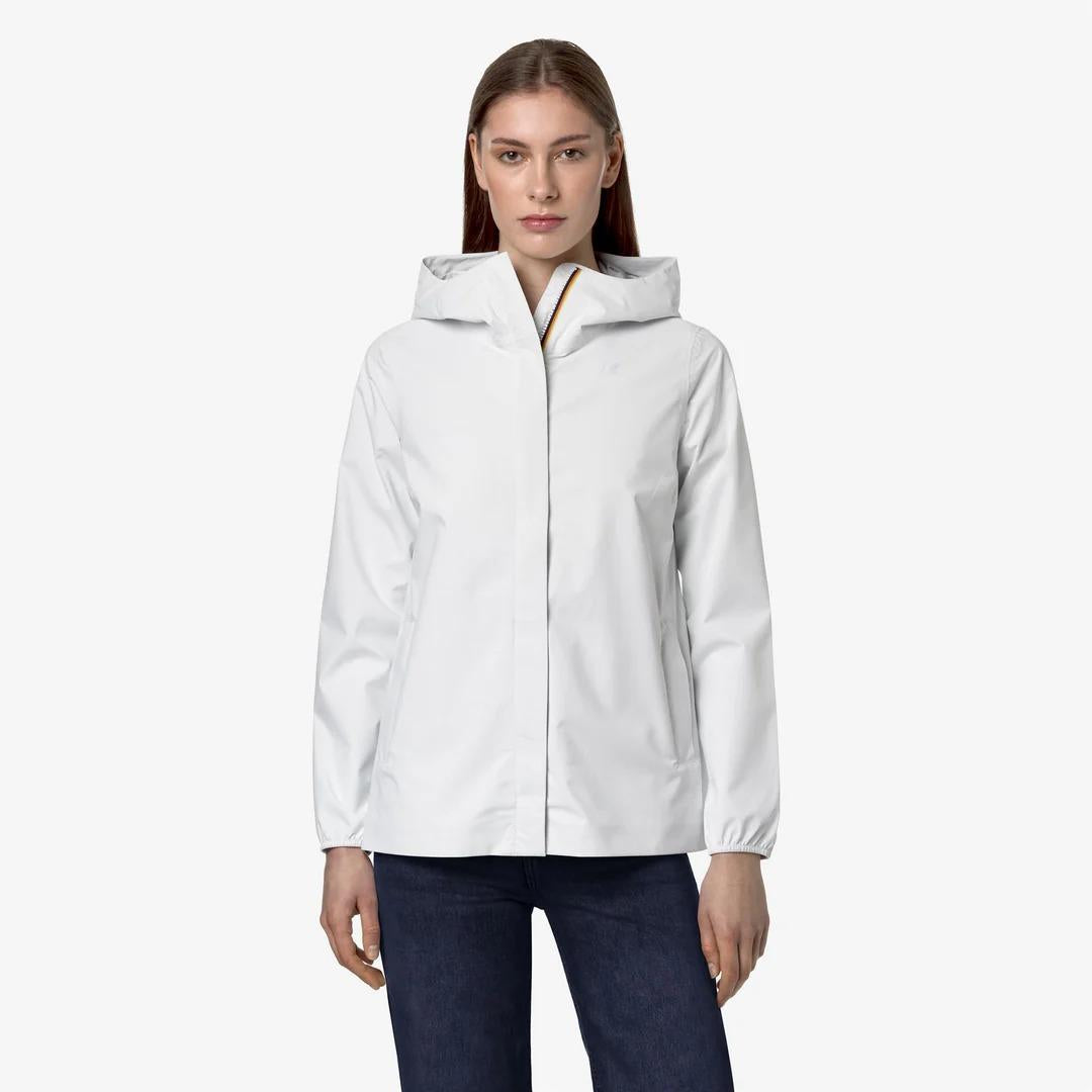 MARGUERITE STRETCH DOT<BR/>WHITE K31382W 001 K-WAY 
