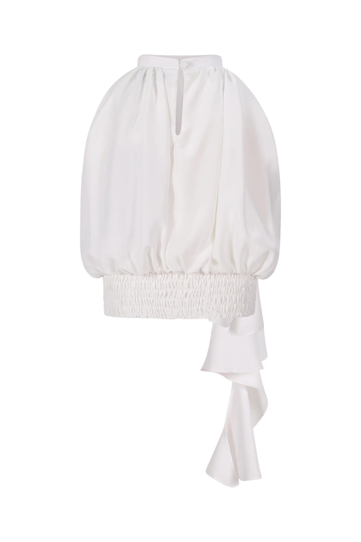 Camicia Fun & Fun bianco bambina FNCJSH02821 WHITE Fun fun couture 