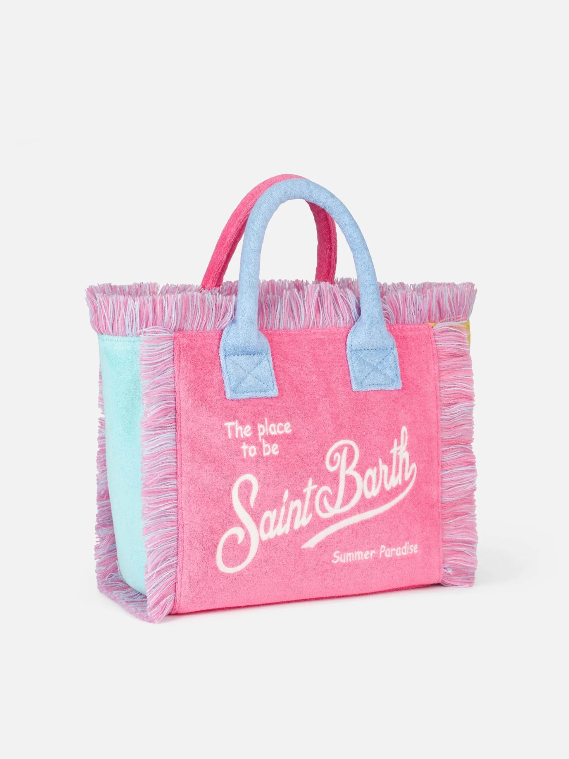 Borsa Colette in spugna color block COL0005 02809L MC2 SAINT BARTH 