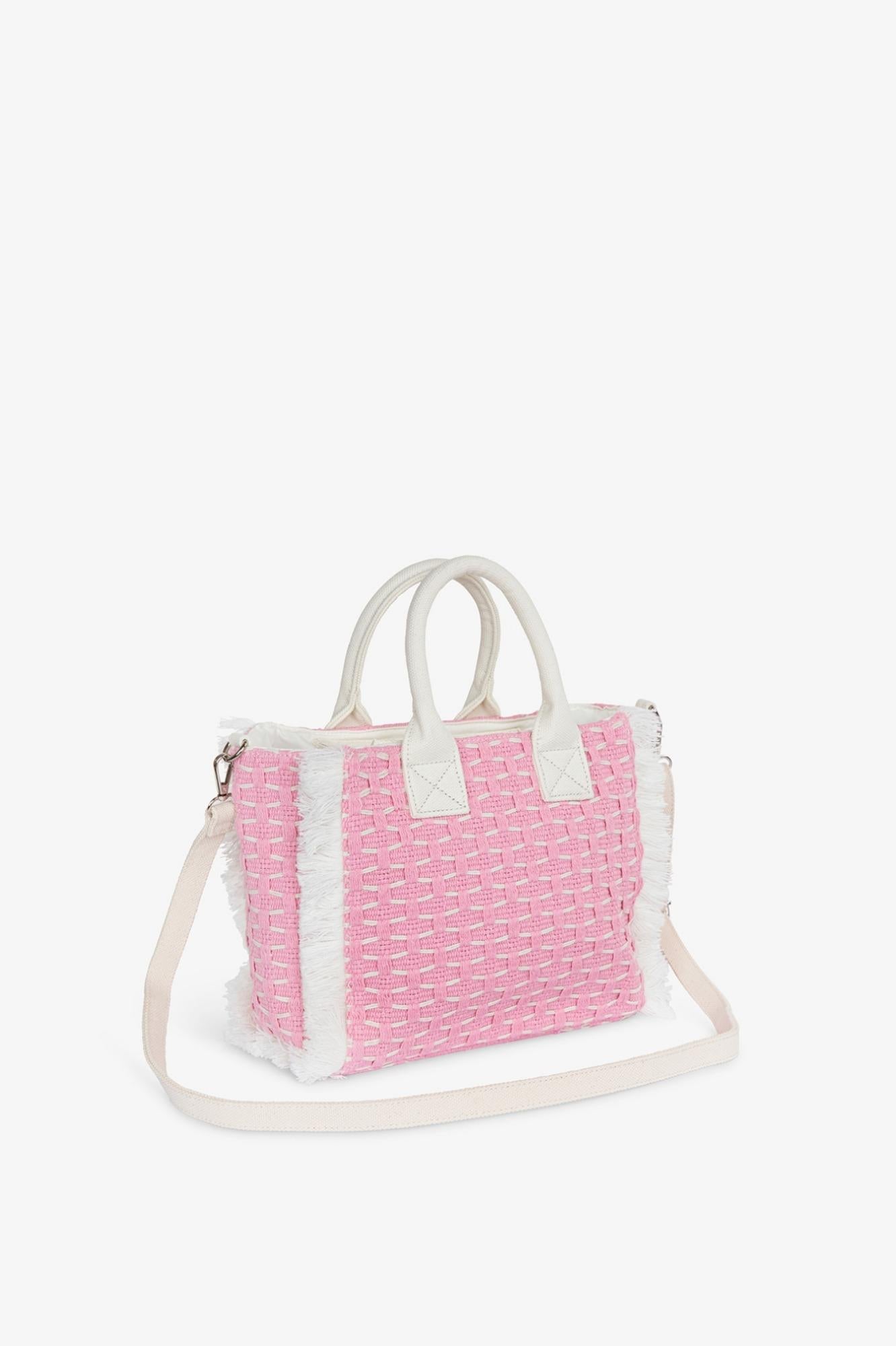 Regular Shopper Ricamo Firma  Rosa - Gaëlle Paris GAACW03183-BFL0001 RO01 GAELLE 