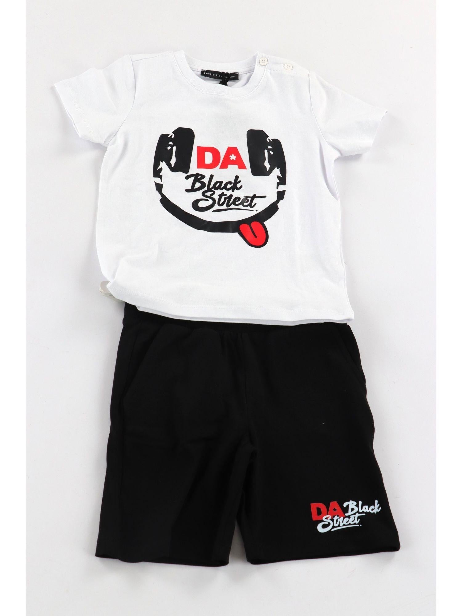 Completo Daniele Alessandrini 1296K0097 da bambino bianco. 1296K00397 WHITE DANIELE ALESSANDRINI 