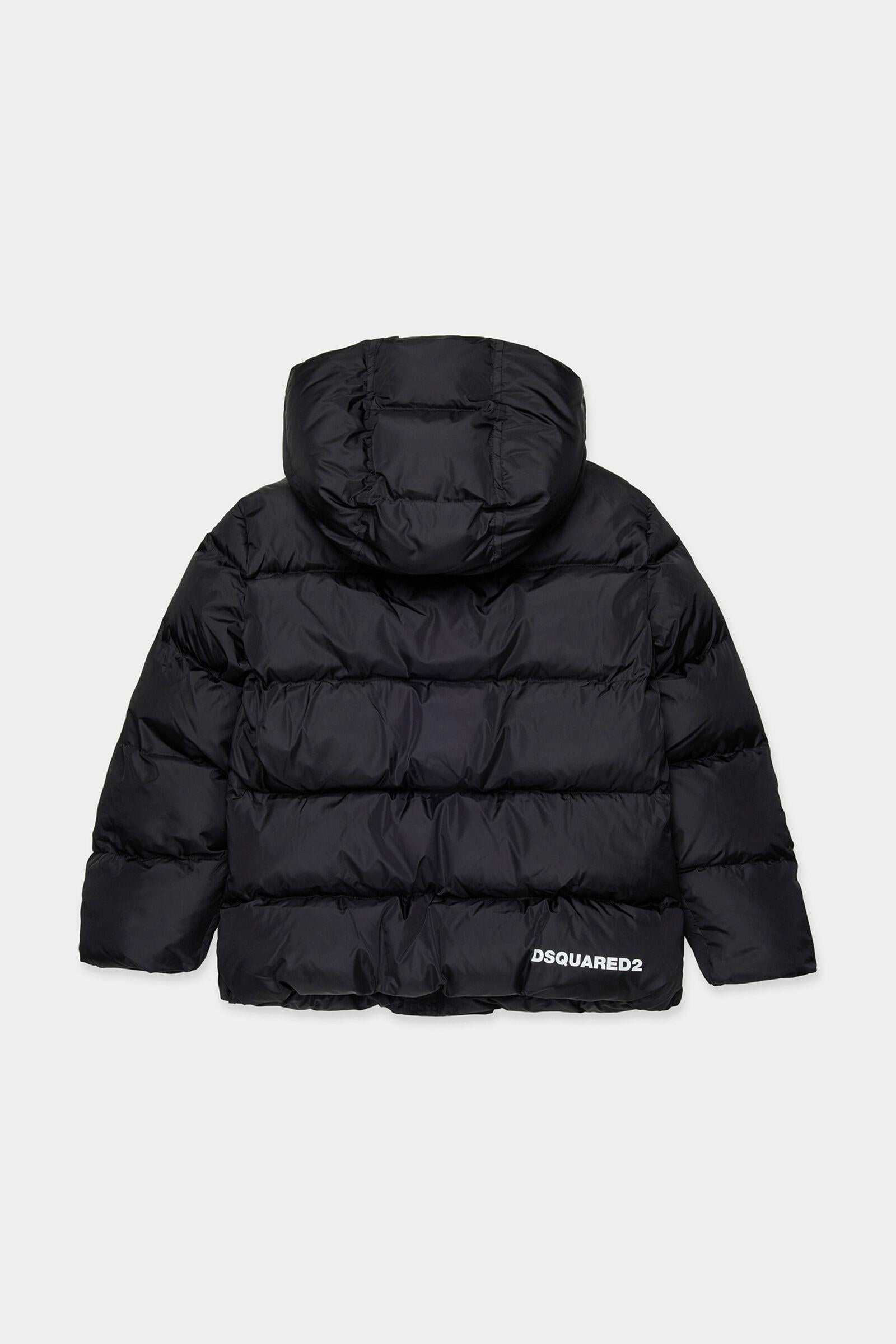 D2Kids Down Jacket nero DQ1090-D00BN DQ900 DSQUARED KID 
