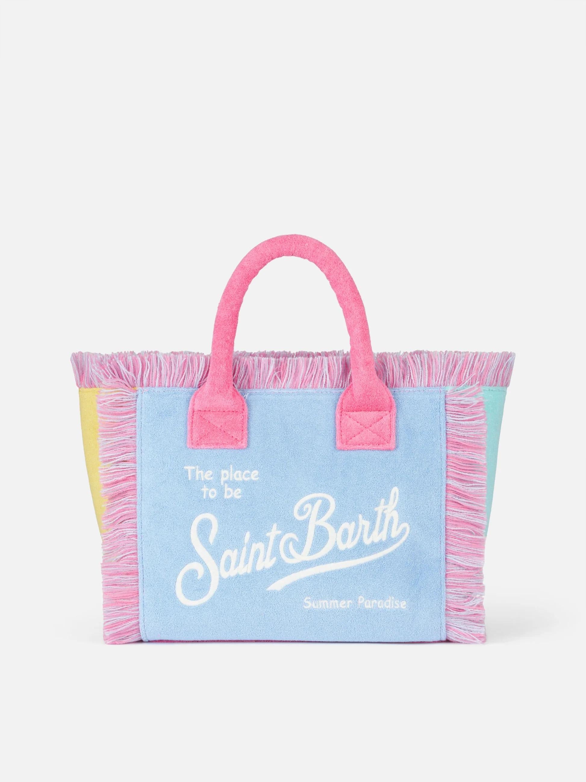 Borsa Colette in spugna color block COL0005 02809L MC2 SAINT BARTH 