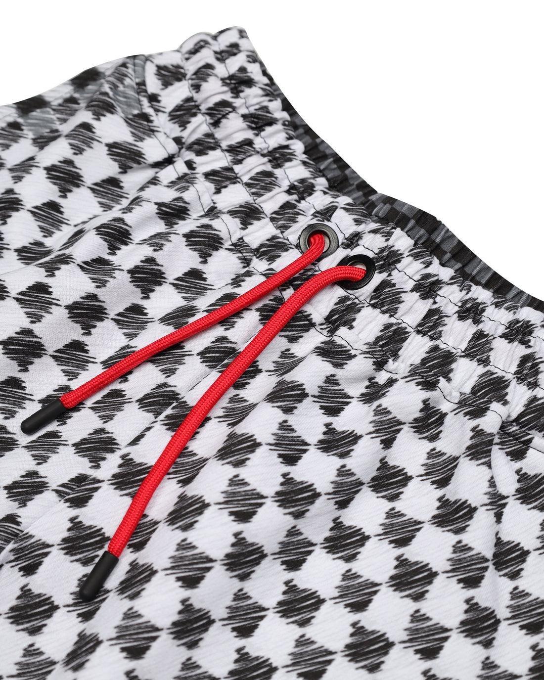 SPRAYGROUND CHECKERED SKETCH SHORTS SPY1412E V.U SPRAYGROUND 