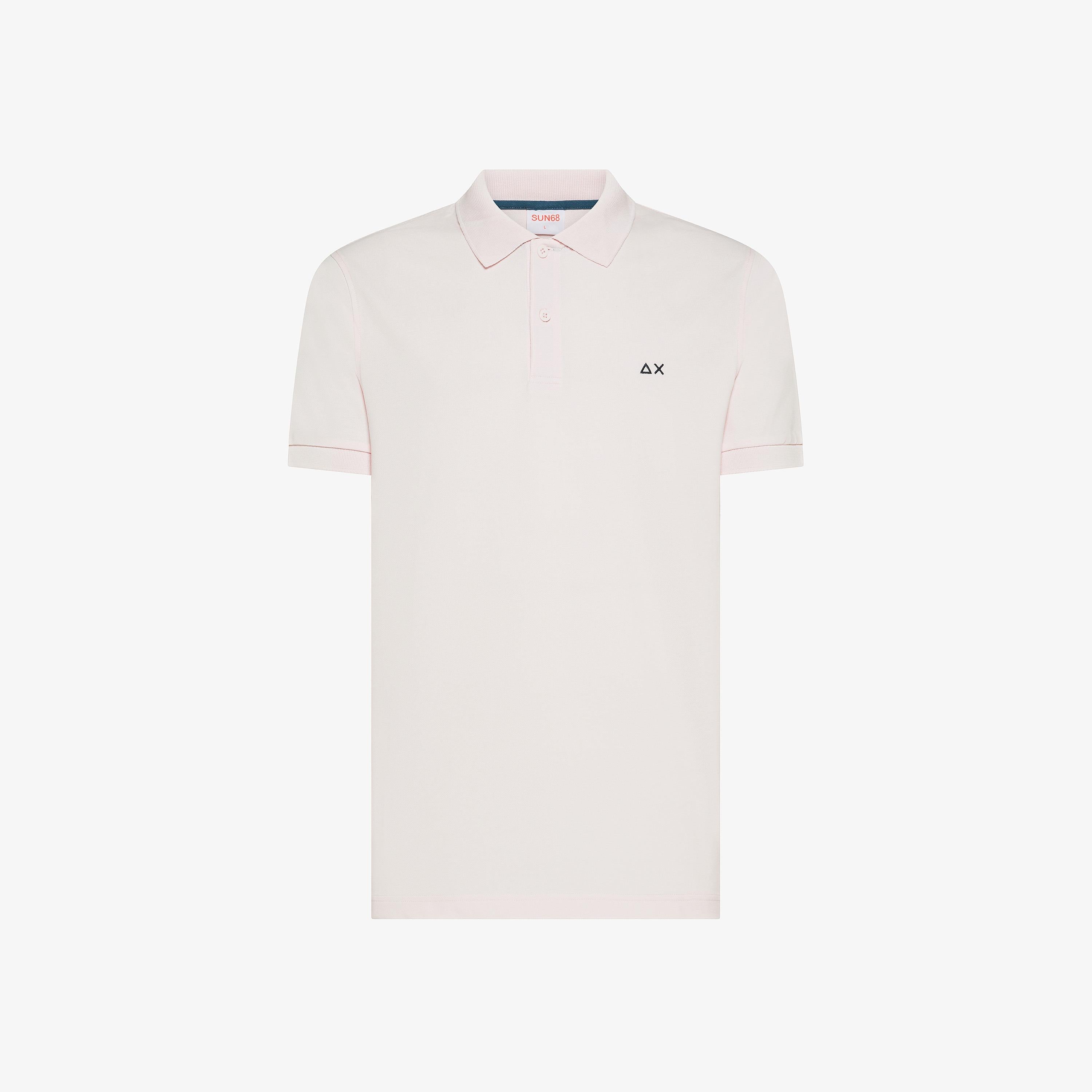 SUN68 Polo basic Bianca A36109 01 SUN 68 