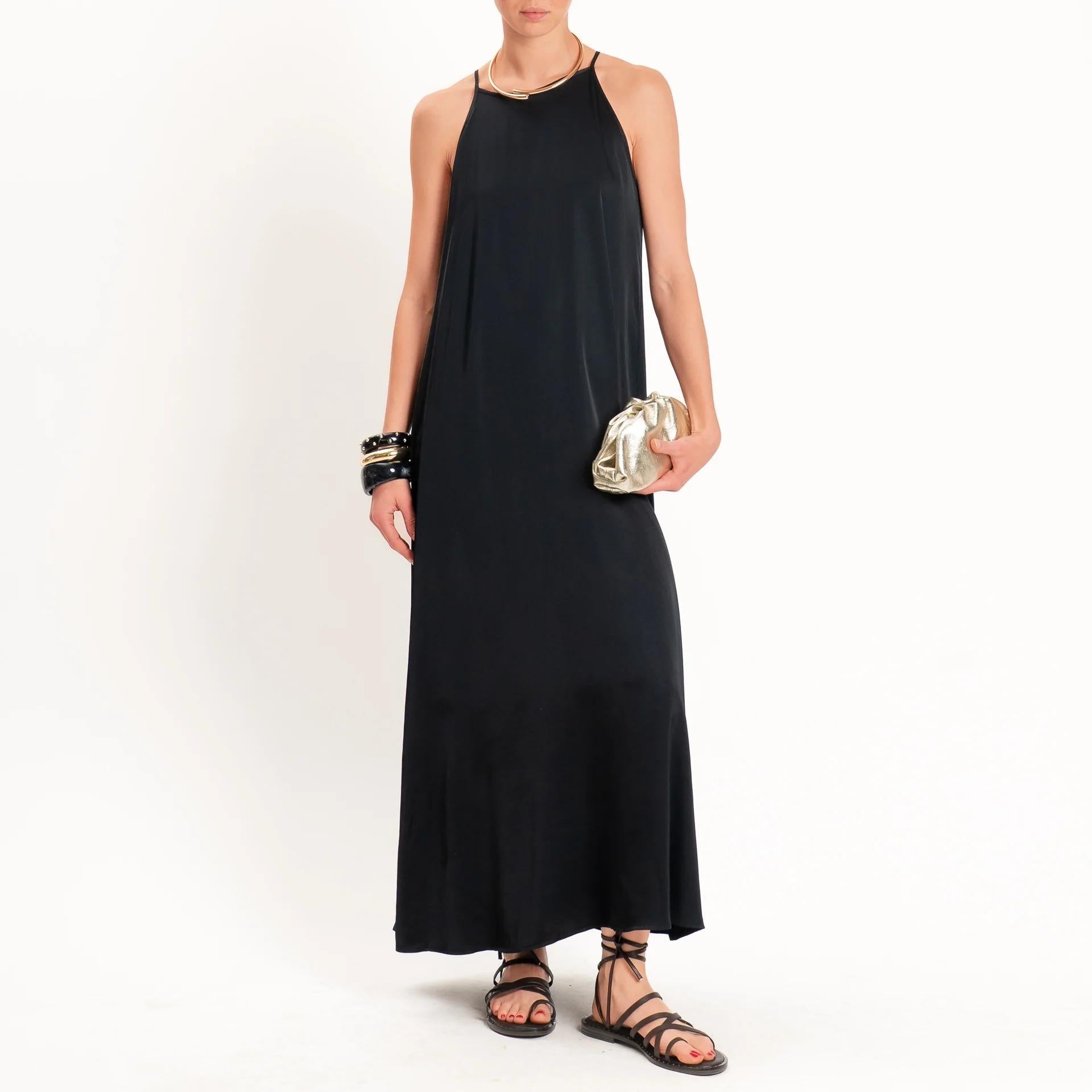 Vicolo-Abito vogatore in satin - nero TAB2585 NERO VICOLO 