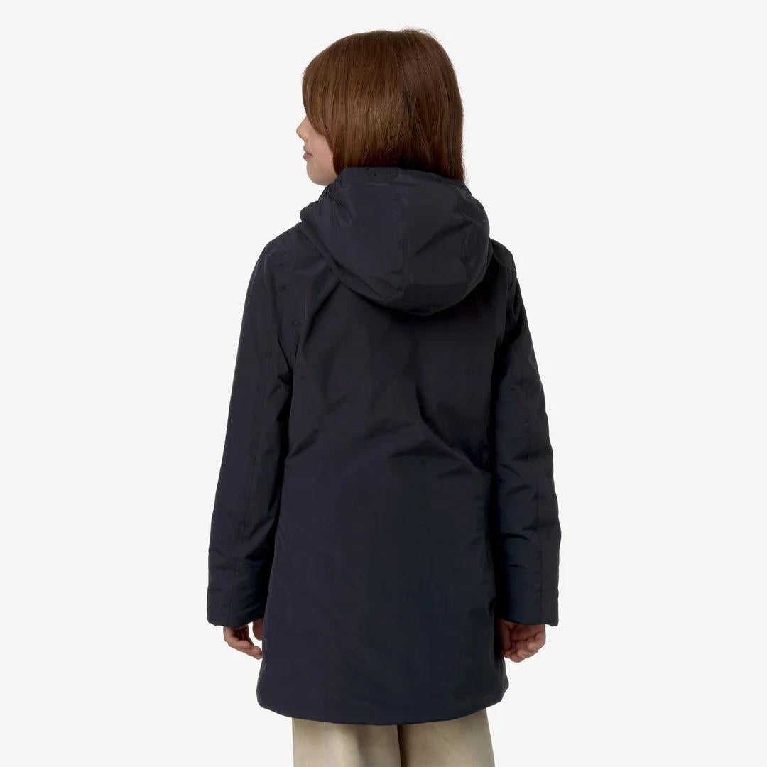 P. DENISE SOFT TOUCH MARMOTTA<BR/>BLUE D-BLUE A K41383W* AL9 K-WAY 