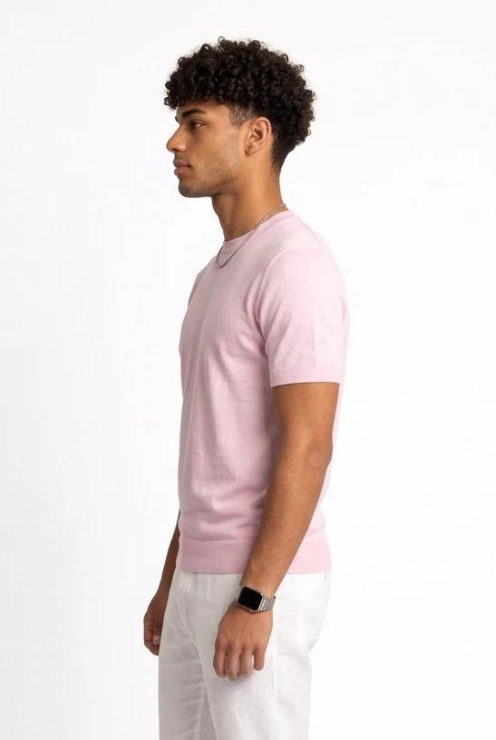 DIKTAT T-SHIRT IN FILO DK17-036 ROSA DK17-036 ROSA DIKTAT 