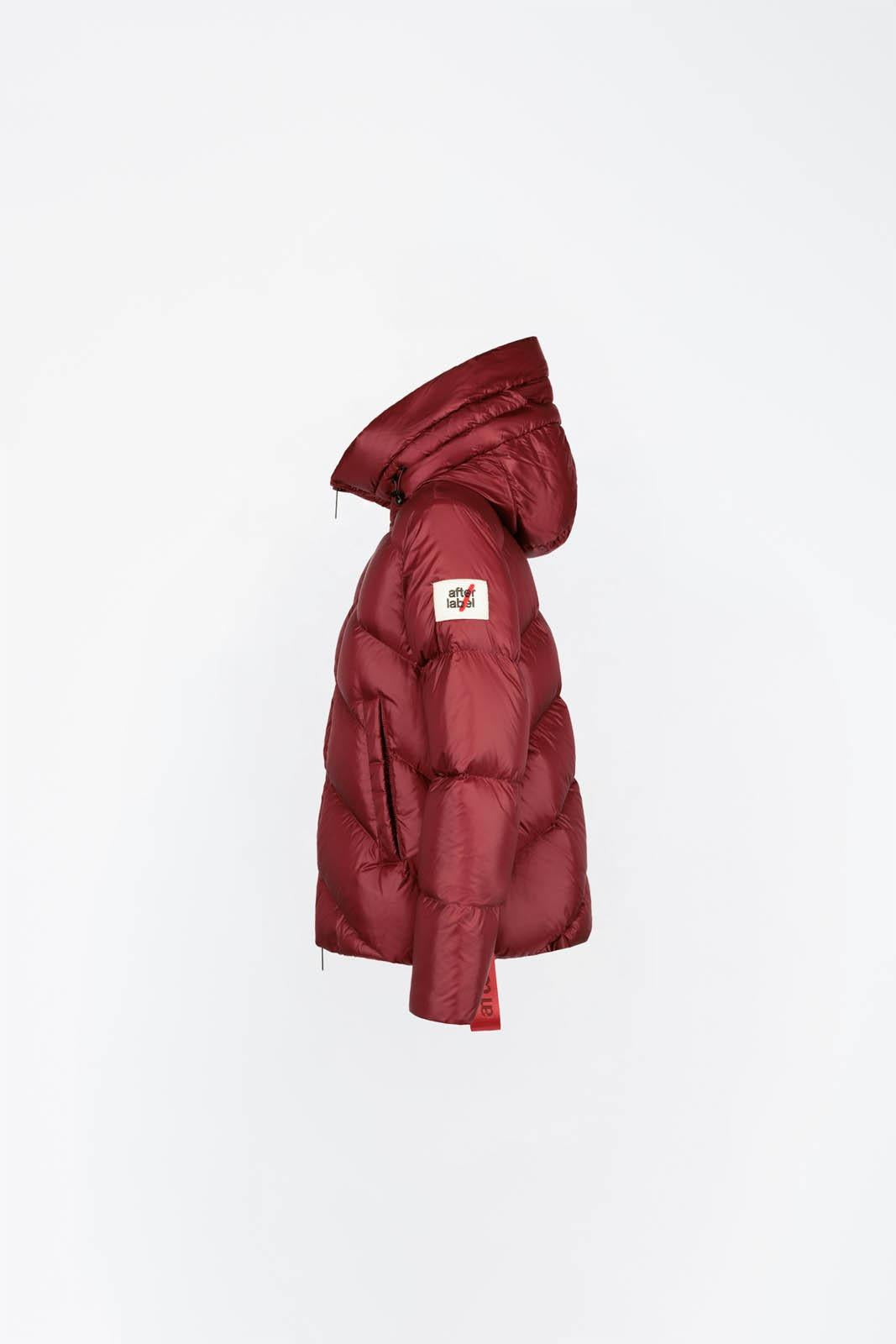 Piumino Helsinki After Label Rosso Scuro HELSINKI-N051 490 AFTER LABEL 