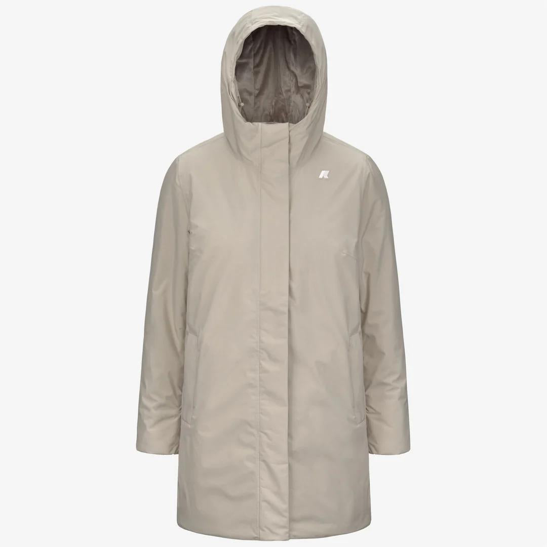 SOPHIE SOFT TOUCH MARMOTTA<BR/>BEIGE CASHMERE-GREY GOAT K71326W B2X K-WAY 