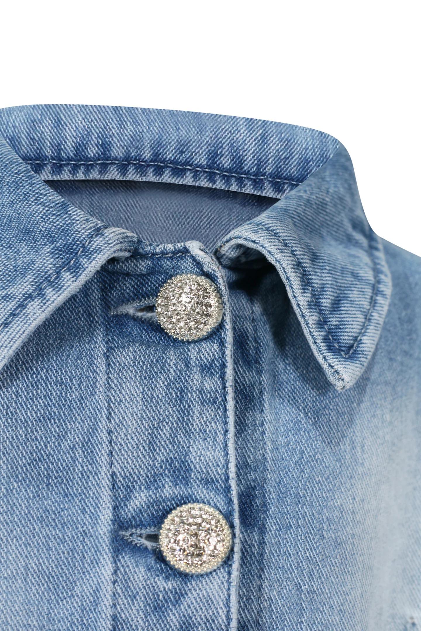 Giacca Fun & Fun blu bambina FNCBJK02810 BLU DENIM Fun fun couture 