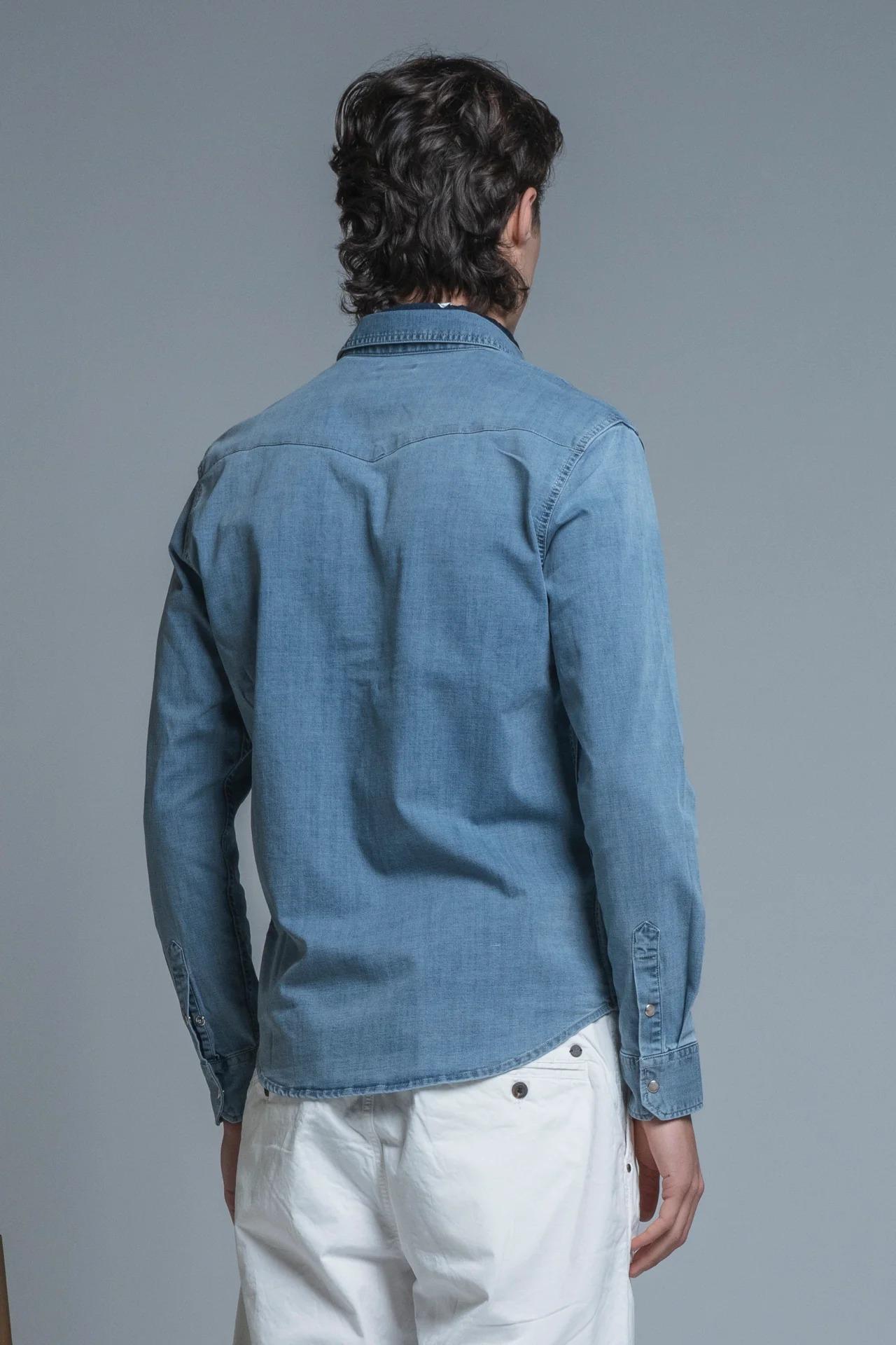 FORD SHIRT WESTERN IN DENIM IM26SSSM-FORD-DEN 232 IMPURE 