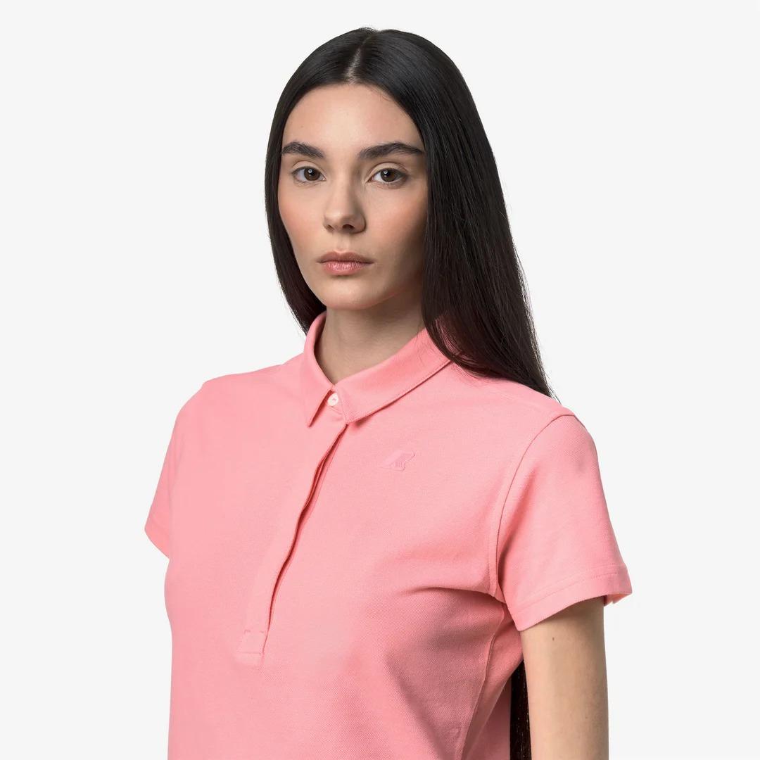AMEDEA PIQUE SLIM<BR/>PINK GERANIUM K1127GW Q28 K-WAY 