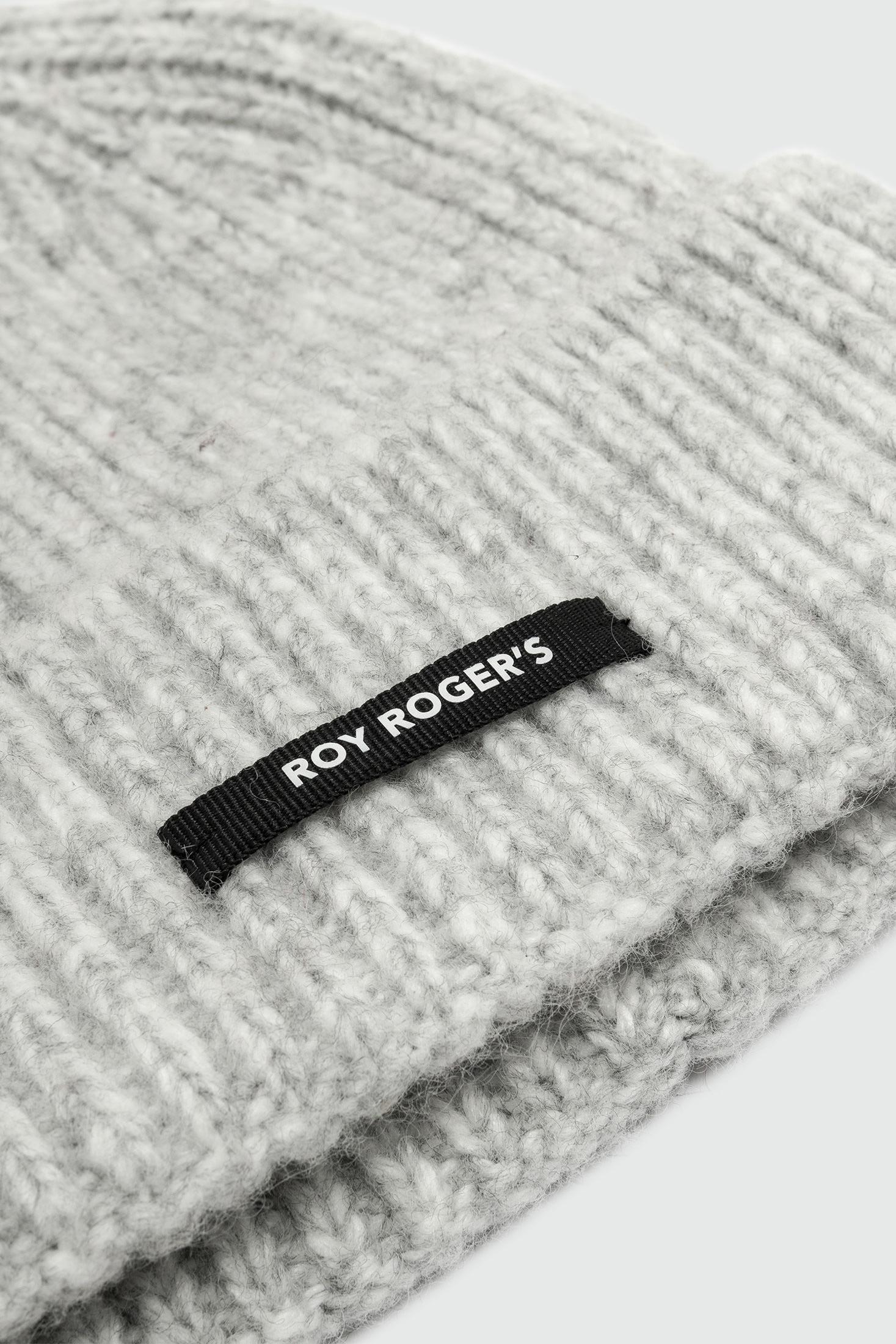 BEANIE IN MISTO LANA GREY MELANGE RND931CH47XXXX C0094 ROY ROGER'S 