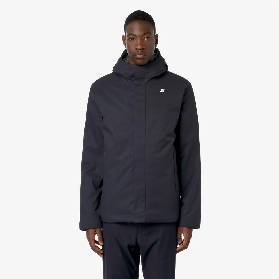 K-WAY JACKO TWILL MARMOTTA<BR/>BLUE D-BLUE A K8133DW AL9 K-WAY 