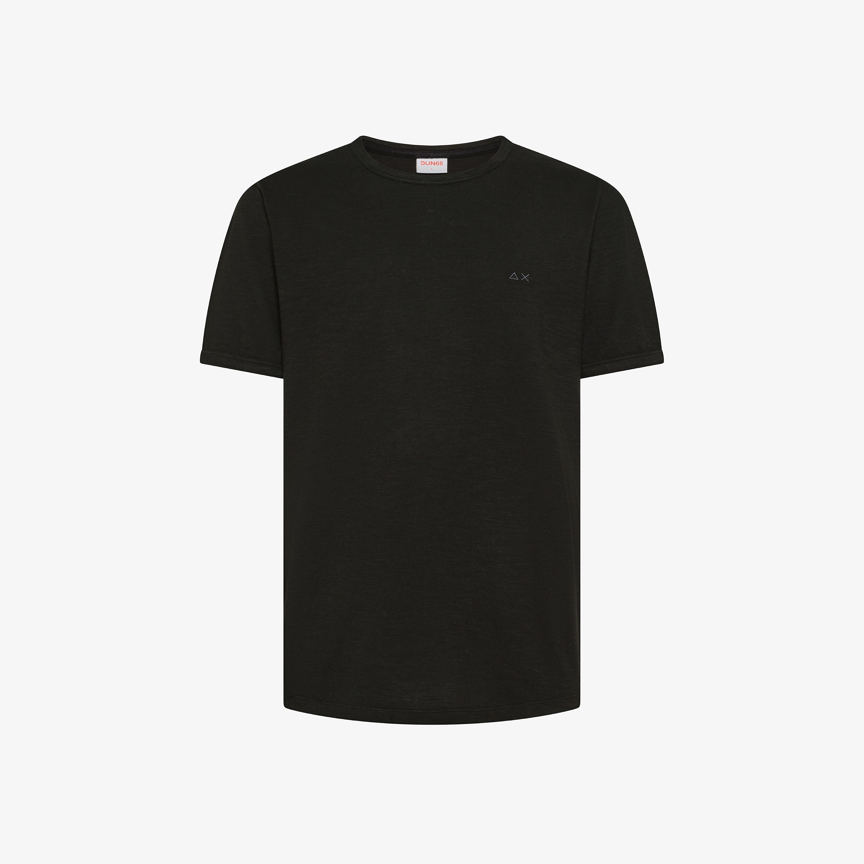 SUN68 T-shirt jersey slub Nera T36115 11 SUN 68 