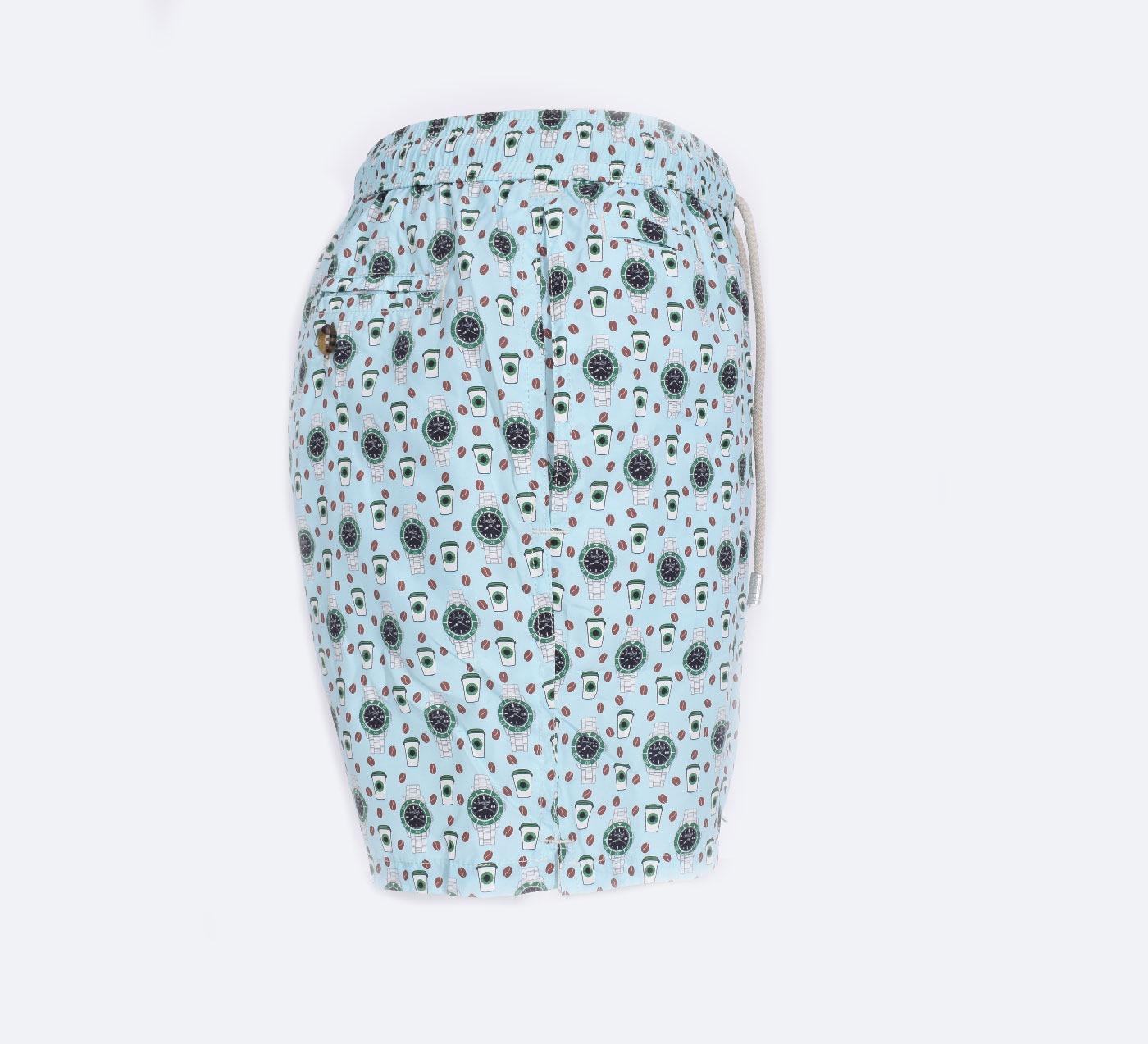 Costume bagno Mc2 Saint Barth watch starducks celeste LIG0003 01762H MC2 SAINT BARTH 