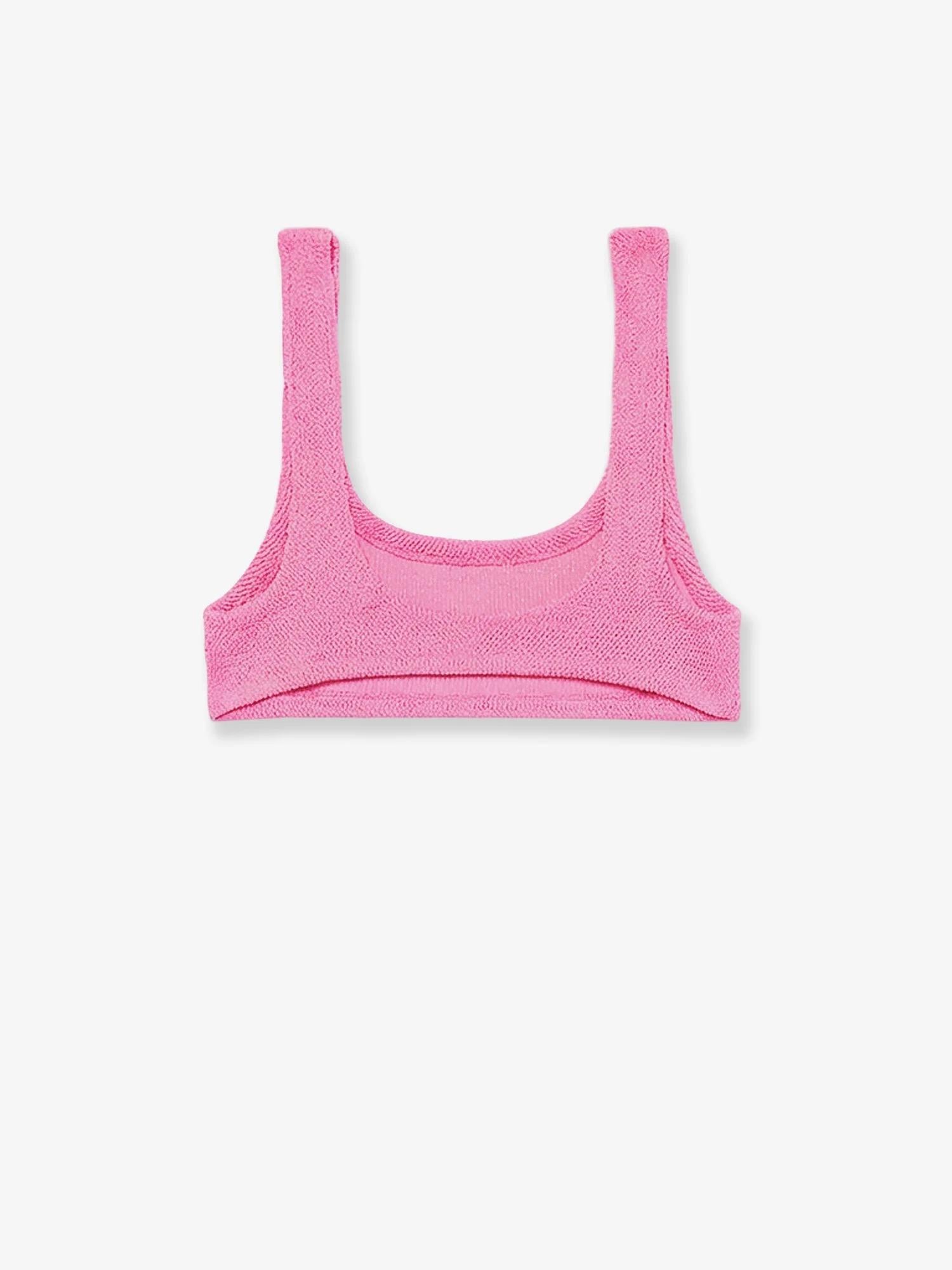 MC2 SAINT BARTH<BR/>Top bikini Naima in nylon stretch rosa NAIM002 00031L MC2 SAINT BARTH 