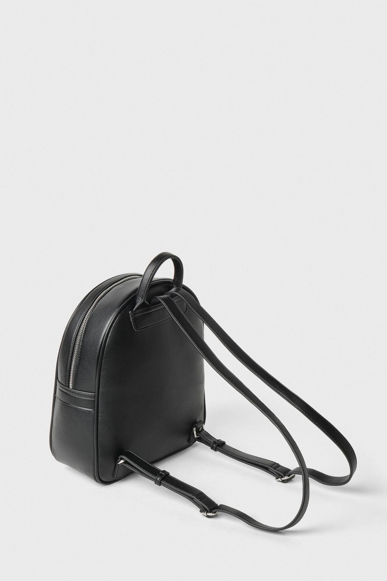 Regular Backpack Maxi Patch Bottalato  Nero - Gaëlle Paris GAACW02350-MTTW0002 NE01 GAELLE 