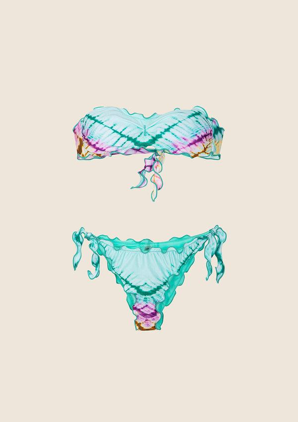 Bikini Donna F**K Fascia con Slip Regolabile Fantasia 2239-X10