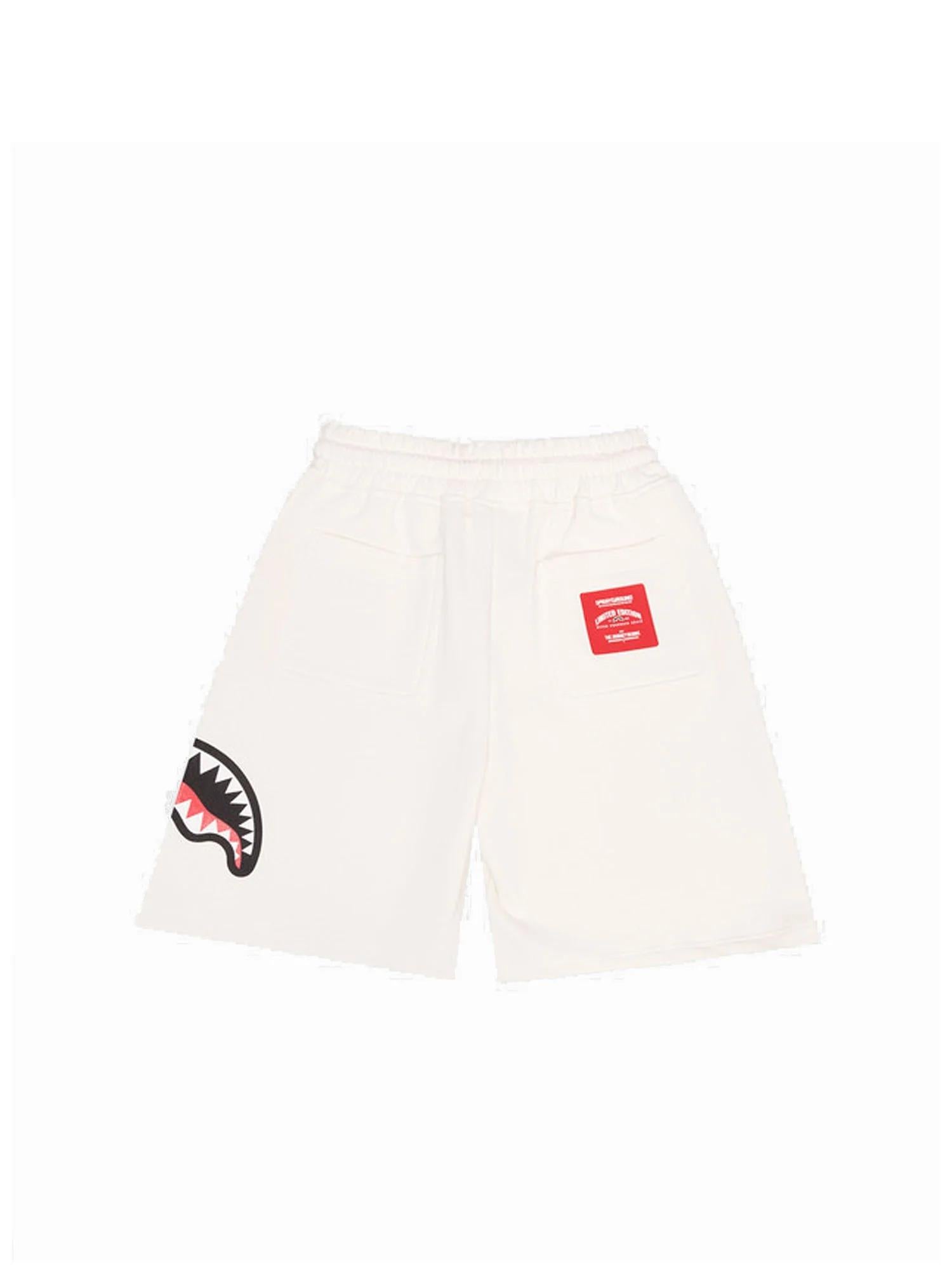 Shark basic shorts SPRAYGROUND SPY1388IVORY SPY1388E IVO SPRAYGROUND 
