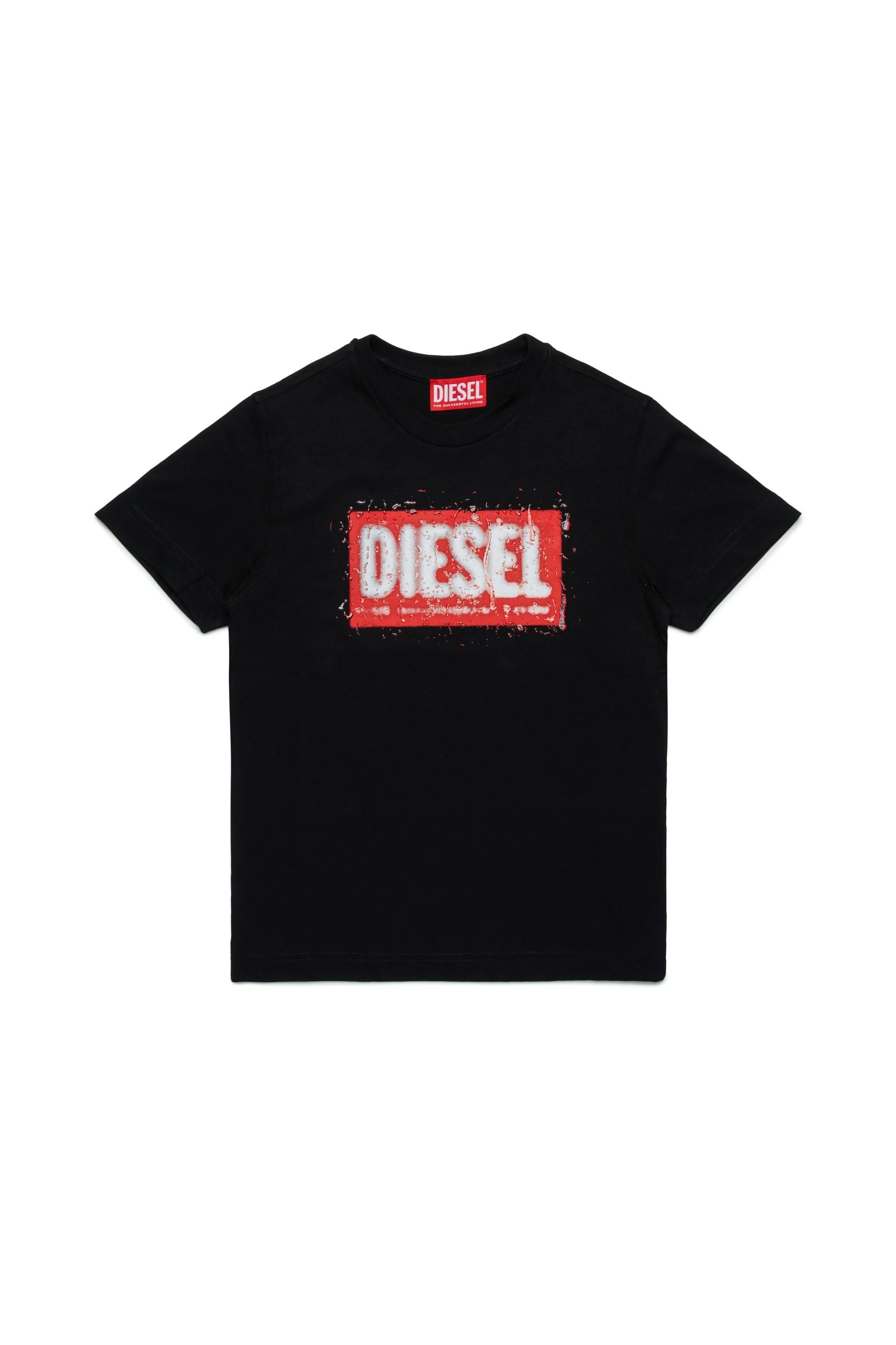 T-shirt diesel bambino tadjustq10 J02476-00YI9 K900 DIESEL 