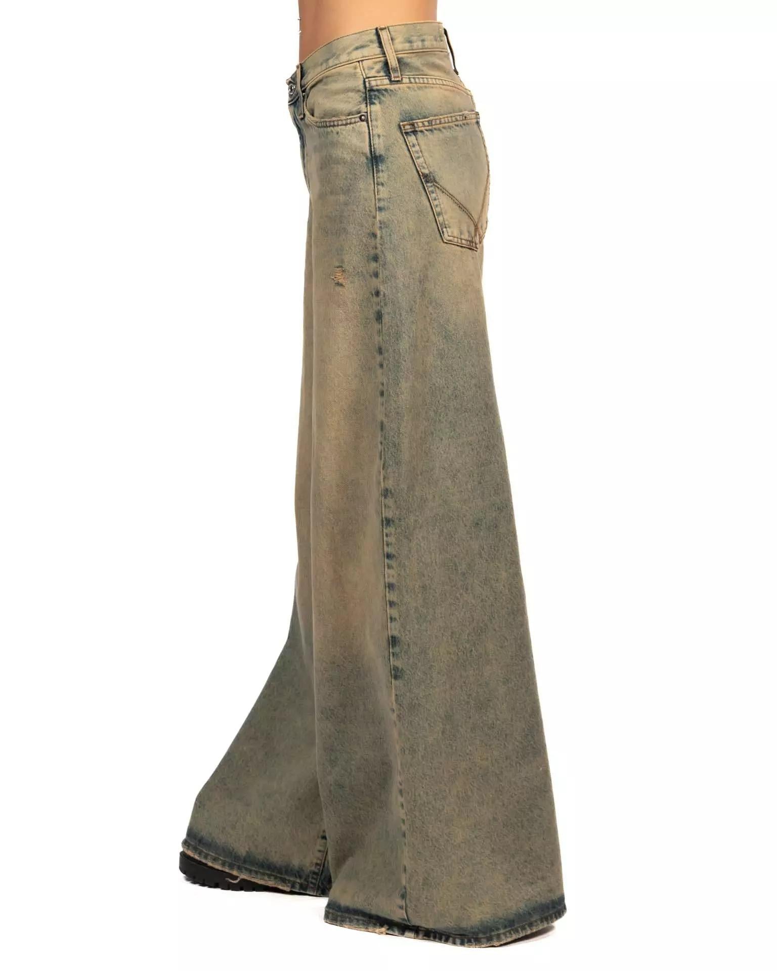 Roy Roger's kaori denim dirty RND90195D6900846 C0999 ROY ROGER'S 