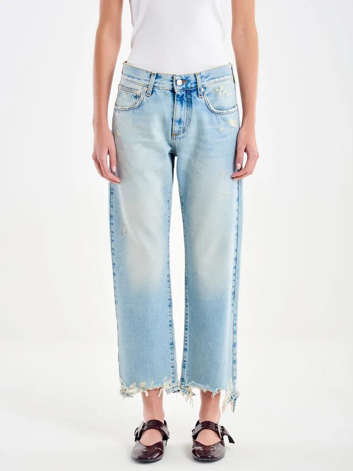 Vicolo <BR/>Jeans Straight Relaxed Zeke Vintage DAB5121 DENIM VINTAGE VICOLO 