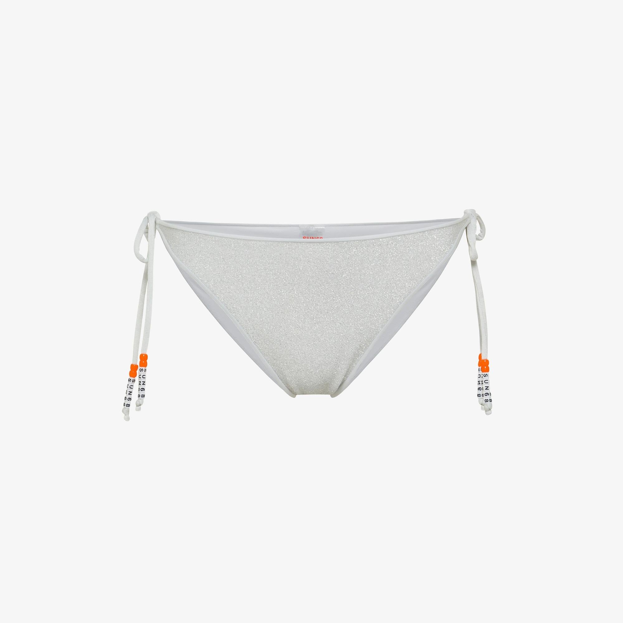 Slip mare in lurex argento H34235 44 SUN 68 