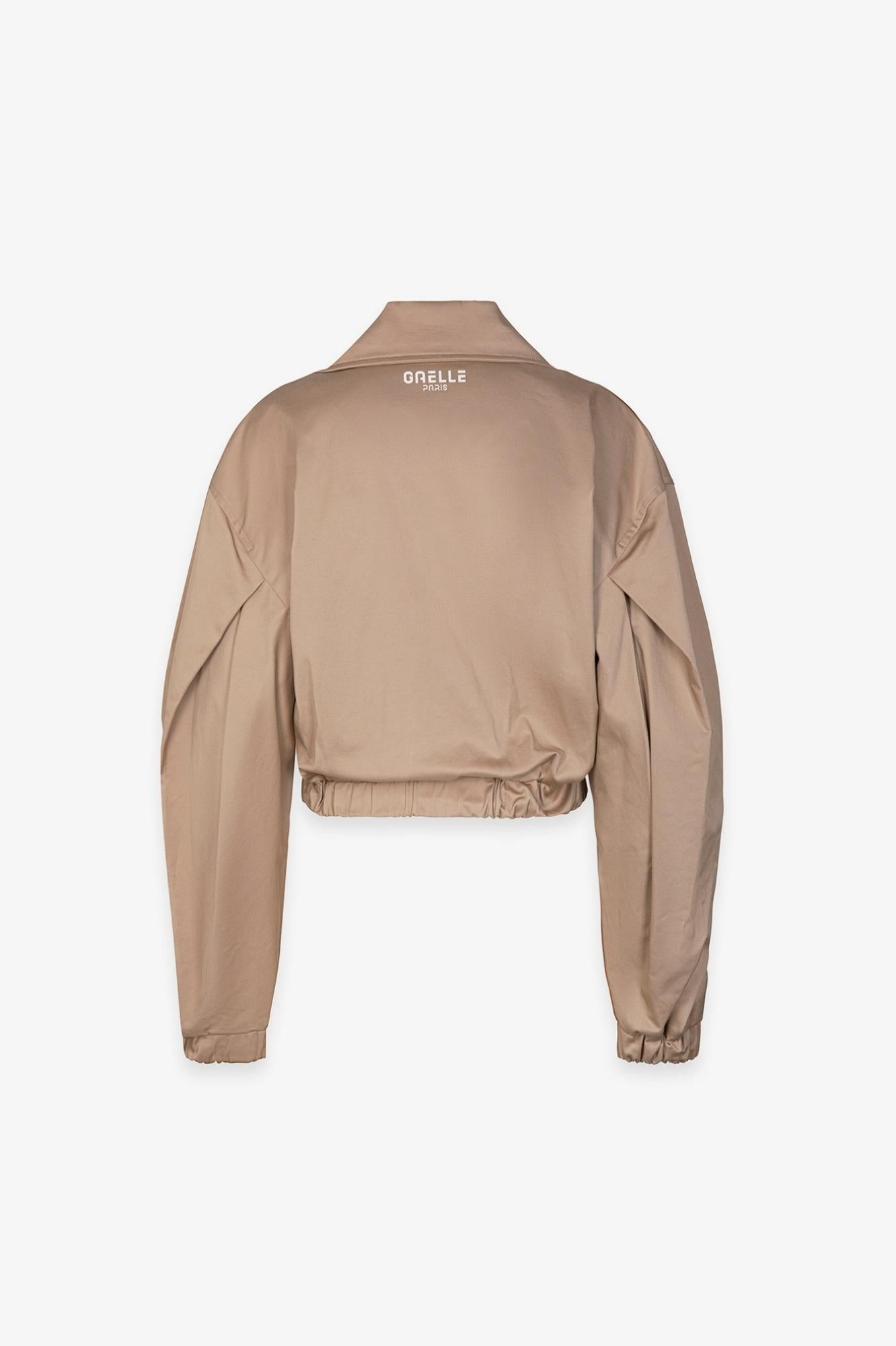Trench Corto Con Maniche A Palloncino  Safari - Gaëlle Paris GAABW09700-TMTG0001 BE33 GAELLE 