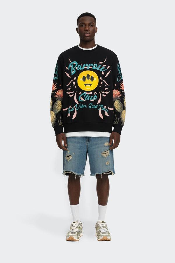 Barrow Felpa Nera S6BWUASW067 110 BARROW 