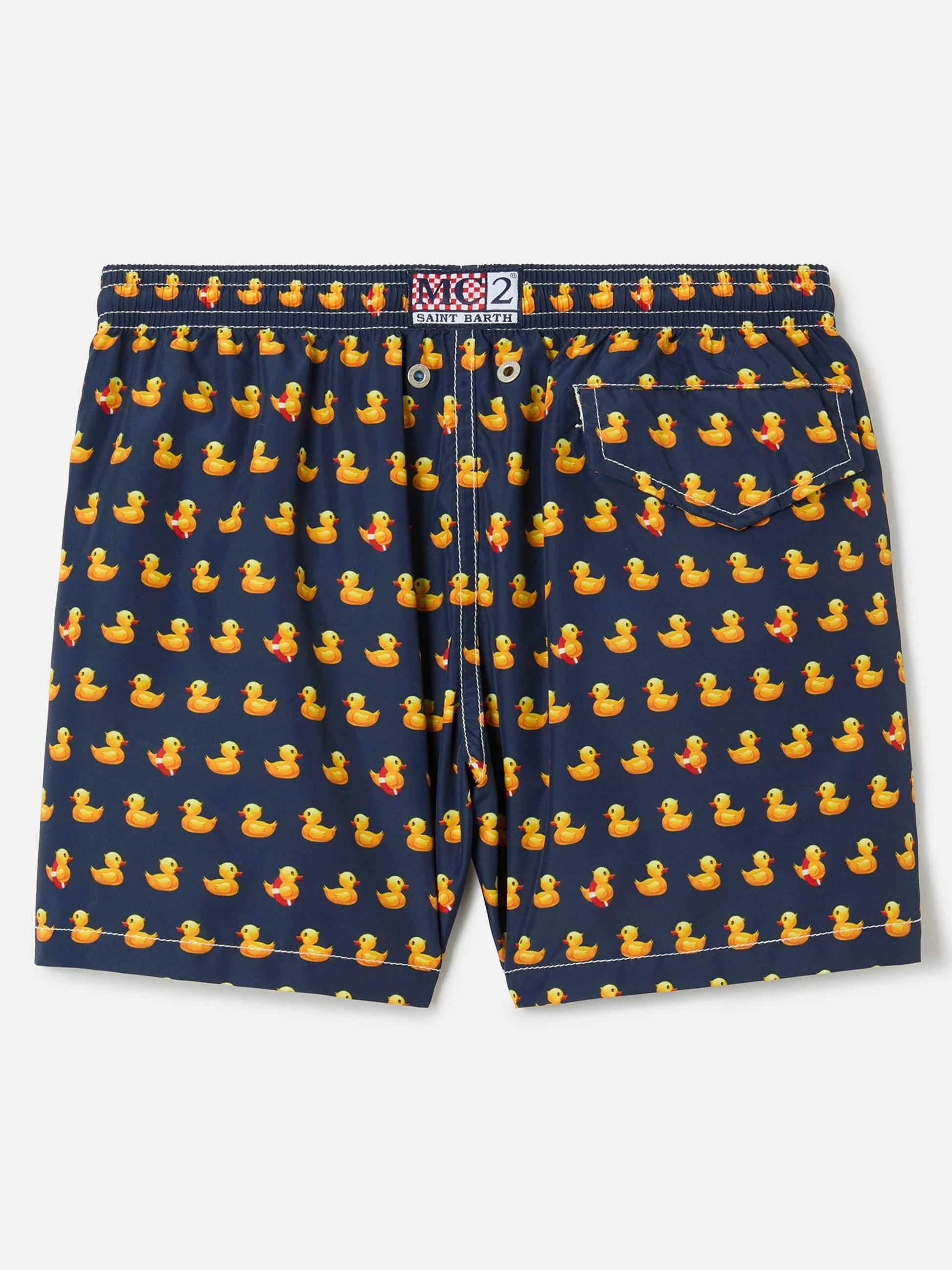 Costume Jean Lighting con stampa Paperelle all-over JEA0004 03152L MC2 SAINT BARTH 