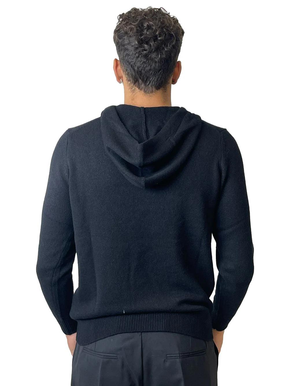 Diktat maglia con cappuccio  BLU NOTTE DK97071 BLU NOTTE DIKTAT 