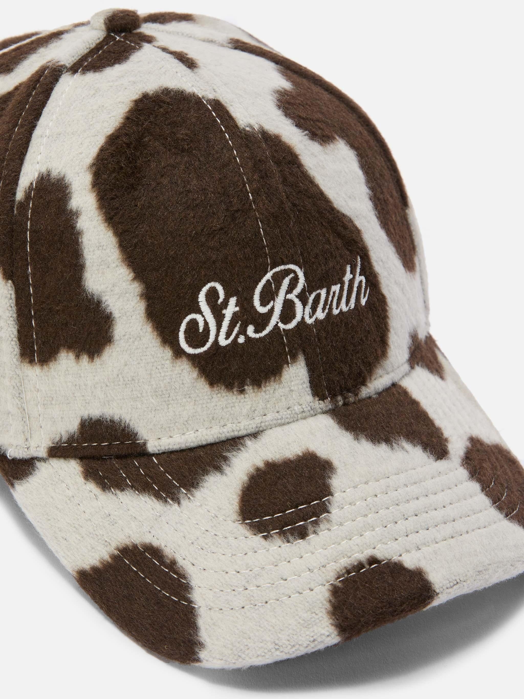 Cappello con visiera Baseball Felt in misto lana muccata BASB0010 01434I MC2 SAINT BARTH 