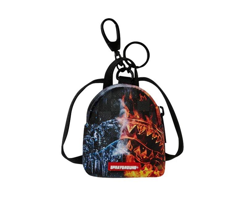 Portachiavi fire & ice shark keychain 910K7943NSZ MULTICOLOR SPRAYGROUND 