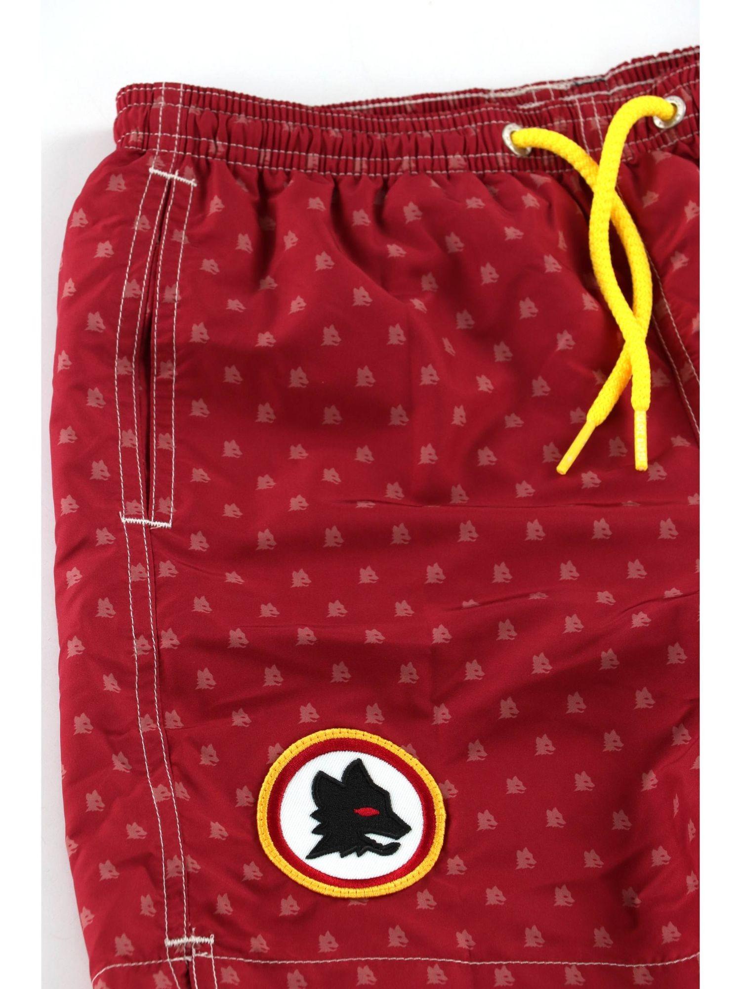 Costume da bagno da bambino con stampa AS Roma | AS ROMA EDIZIONE SPECIALE JEA0004 07447L MC2 SAINT BARTH 