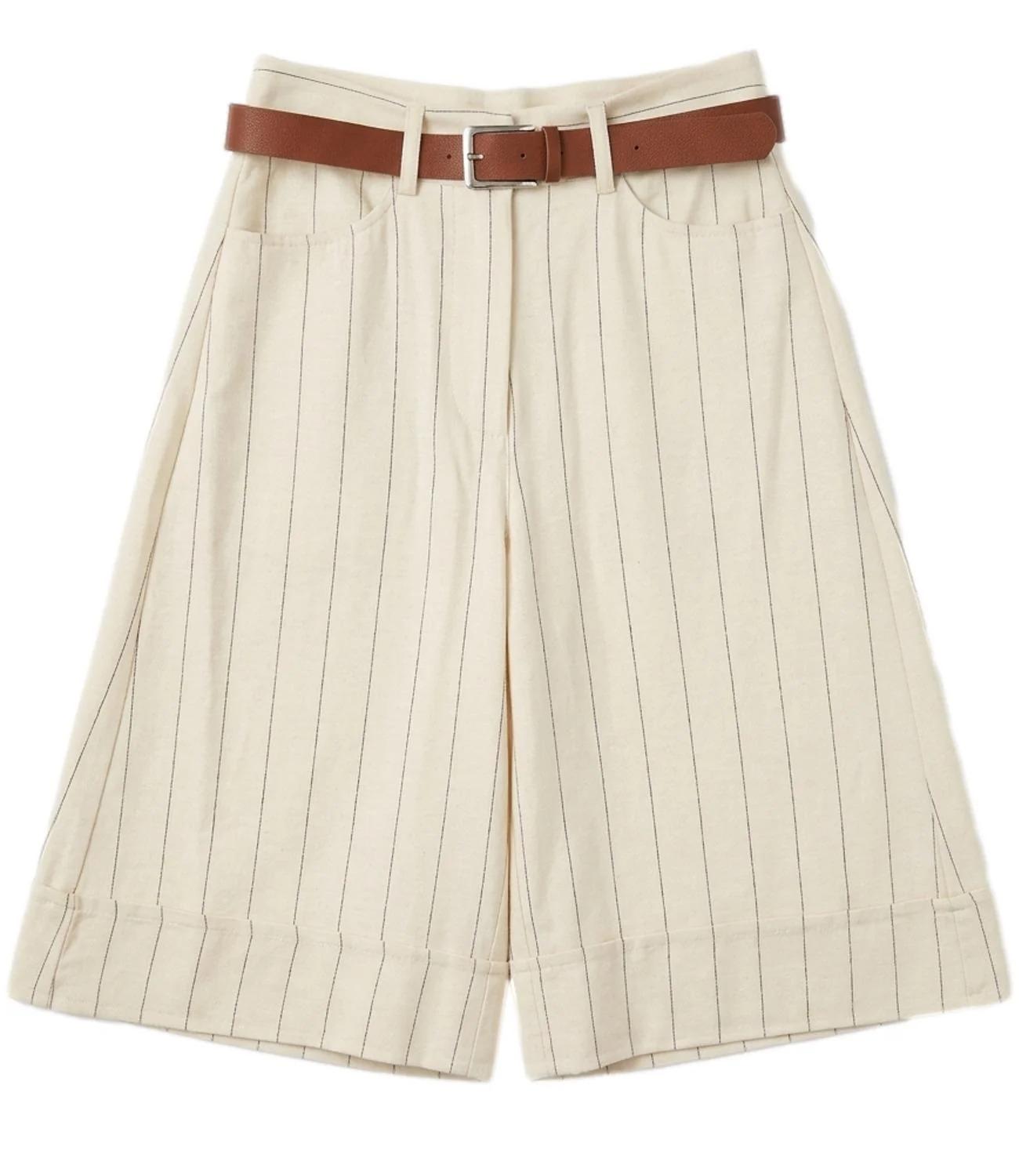 Vicolo Bermuda da Donna - Panna - Tab1674 TAB1674 BURRO/NERO VICOLO 