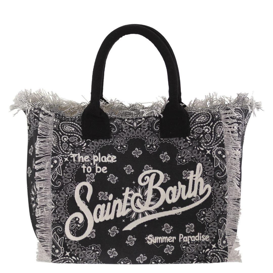 MC2 SAINT BARTH<BR/>Borsa Vanity Bandana Nera VANI001 08382L MC2 SAINT BARTH 