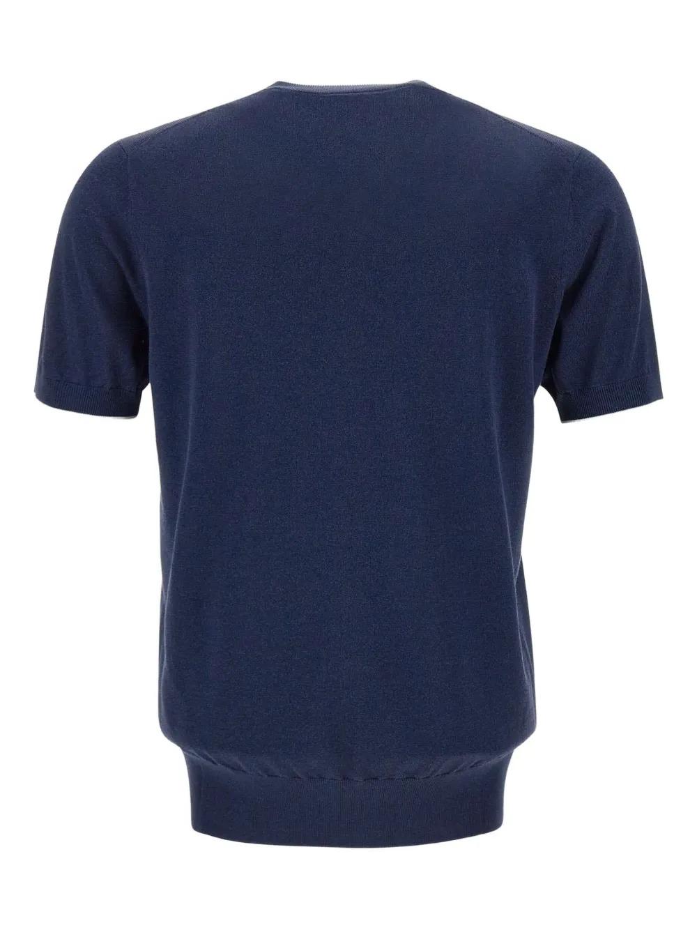 Kangra<BR/>T-shirt in maglia BLU 3014/21 38 KANGRA 