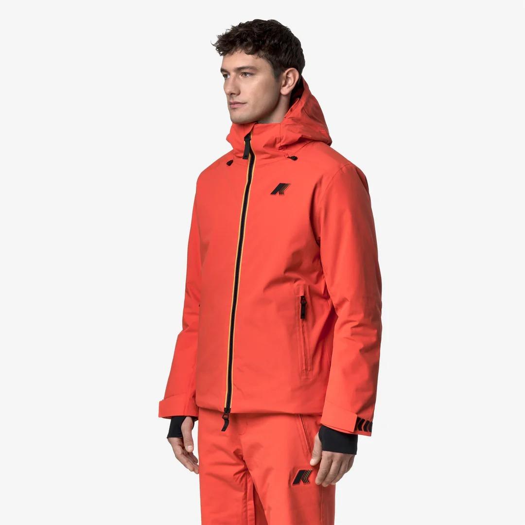 LESARCS 2L TWILL<BR/>ORANGE FIESTA K5123YW 415 K-WAY 