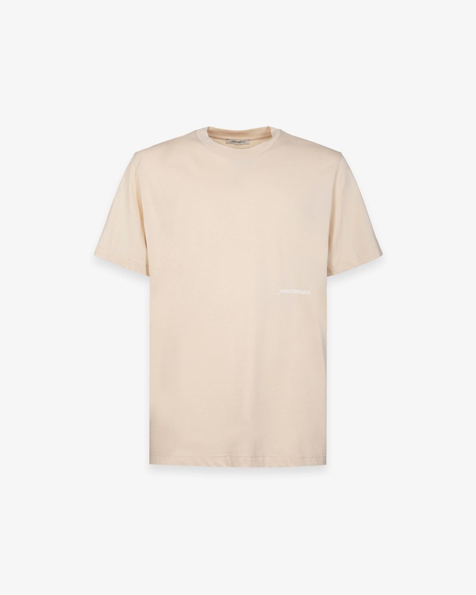 T-Shirt In Jersey Con Stampa  Beige HINNOMINATE HMABM01513-PTTS0037 BE00 HINNOMINATE 