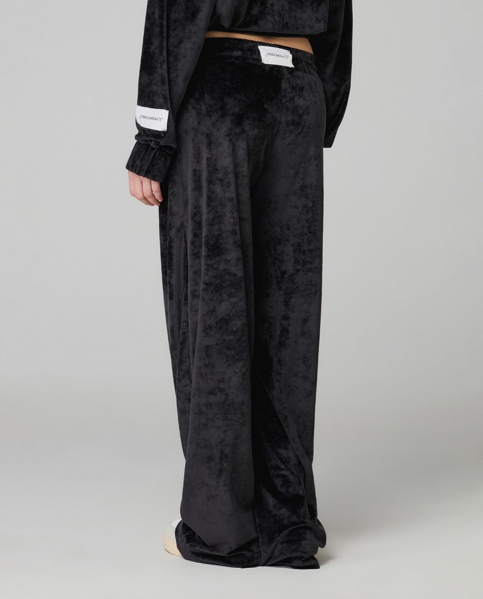 Pantalone In Cinglia Con Pences  Nero HMABW02048-PTTS0100 NE01 HINNOMINATE 