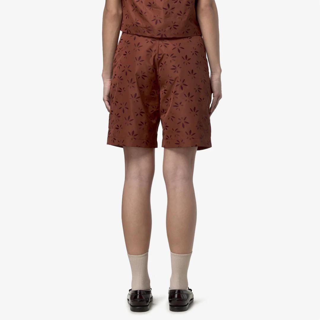 LAROSE EMBY JACQUARD<BR/>BROWN-VIOLET JACQUARD K8143ZW C39 K-WAY 