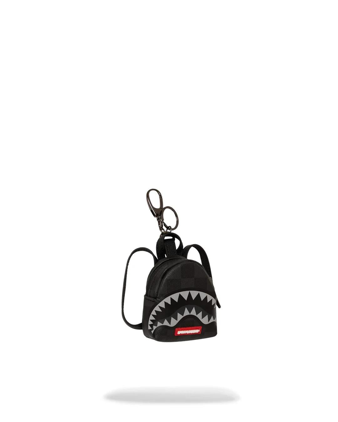 Portachiavi lights out sharks in paris 910K7914NSZ BLACK SPRAYGROUND 